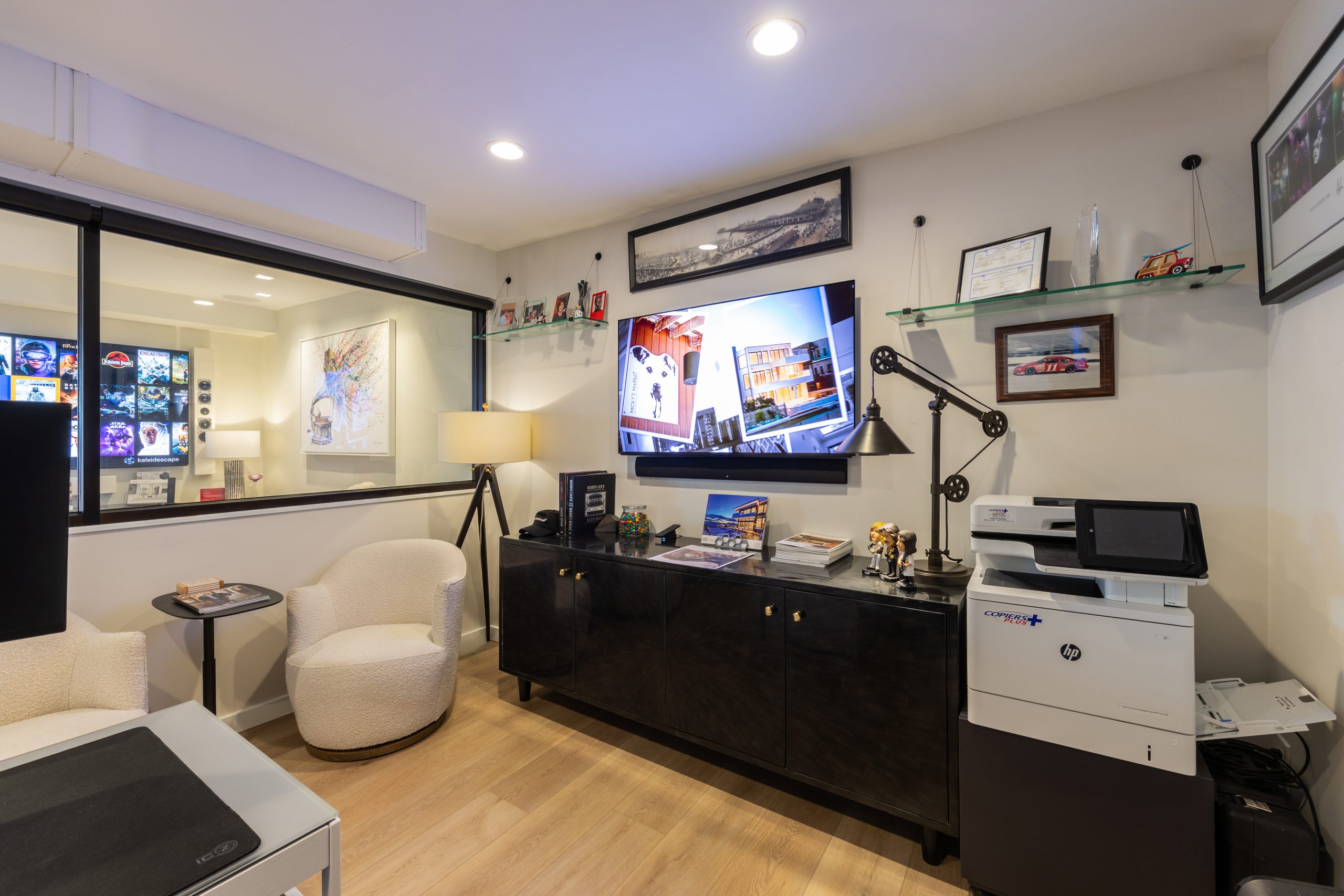 Modern South Jersey home with connected lighting and audio
