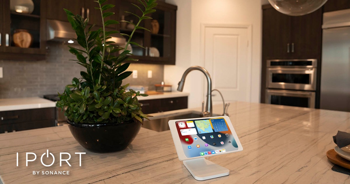 IPORT iPad mounts for smart home control