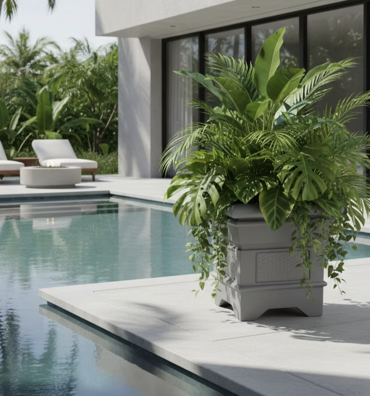 Plant-A-Speaker outdoor audio for patios pools decks and gardens