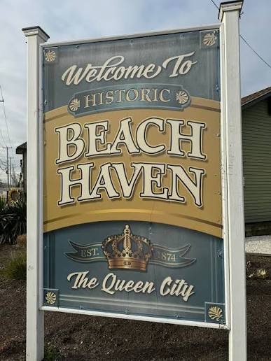 Beach Haven NJ sign for Long Beach Island smart home service area
