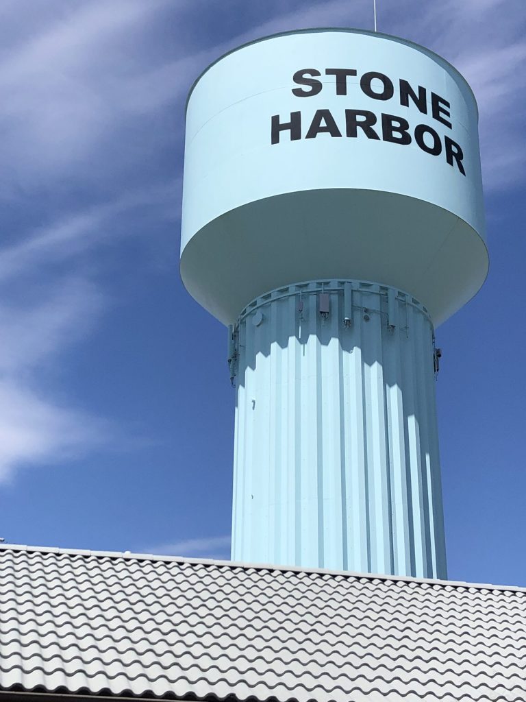 Stone Harbor NJ water tower for SHORE Smart Home service area page