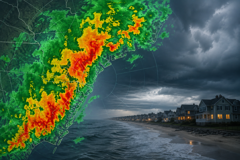 South Jersey extreme weather radar.