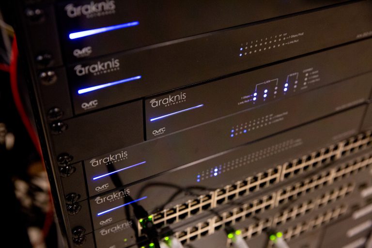 Router and network switches supporting reliable smart home control in a Jersey Shore home