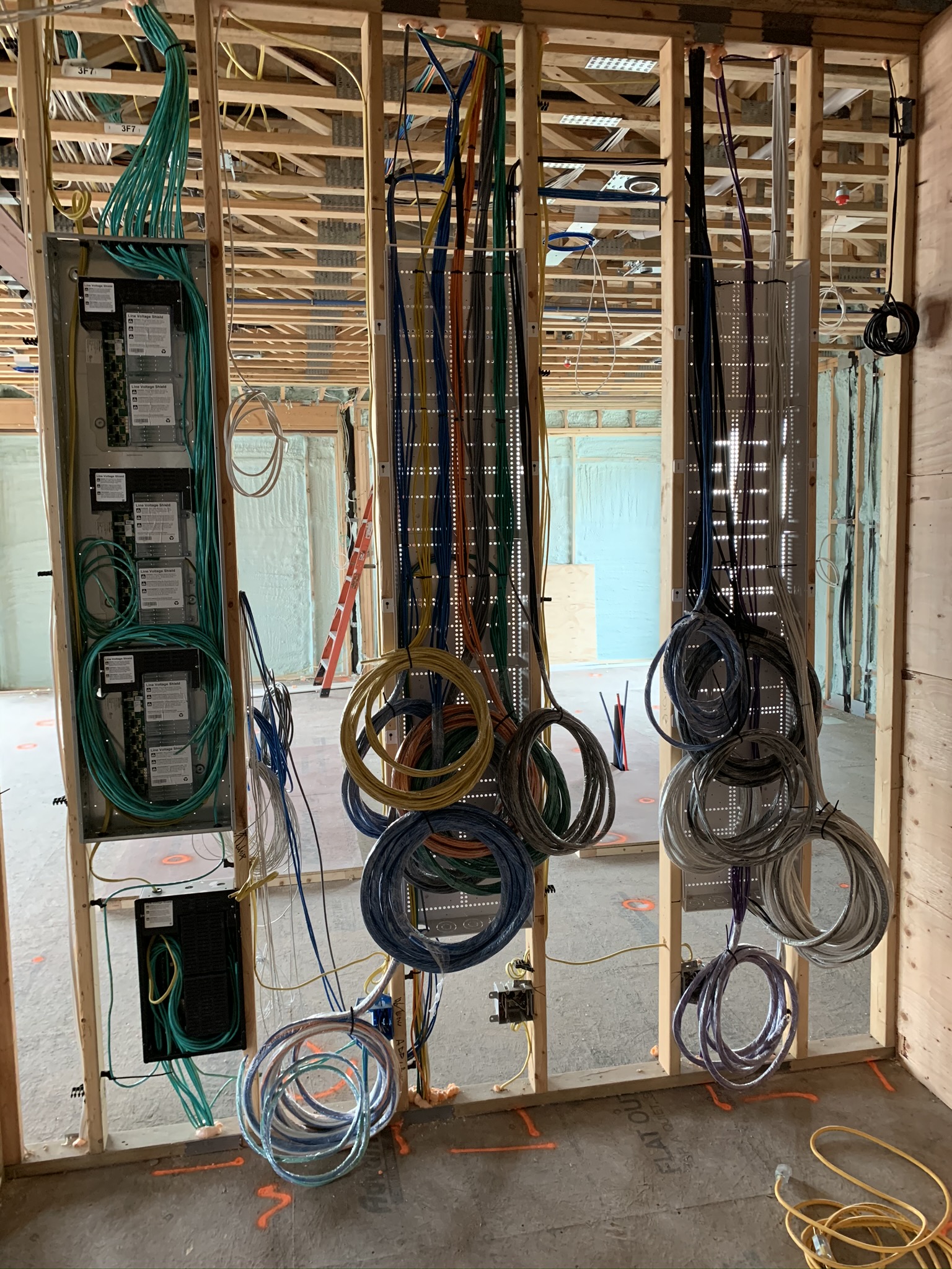 Smart home planning and technology wiring during new home construction in South Jersey